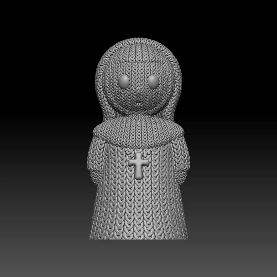 Knitted Nun
