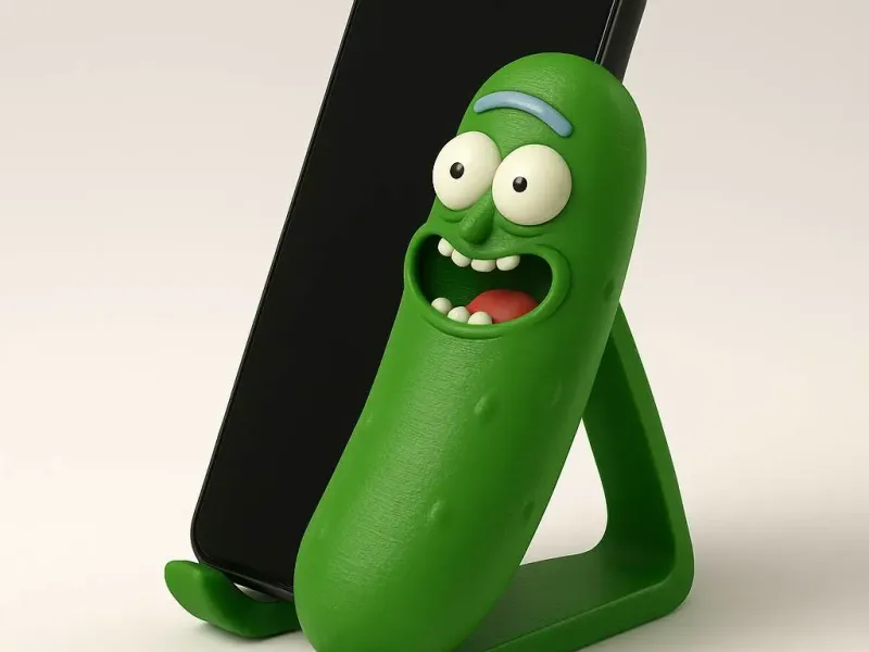 PHONE STNAD RICK N MORTY