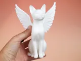 Кошка с ангельскими крыльями-3