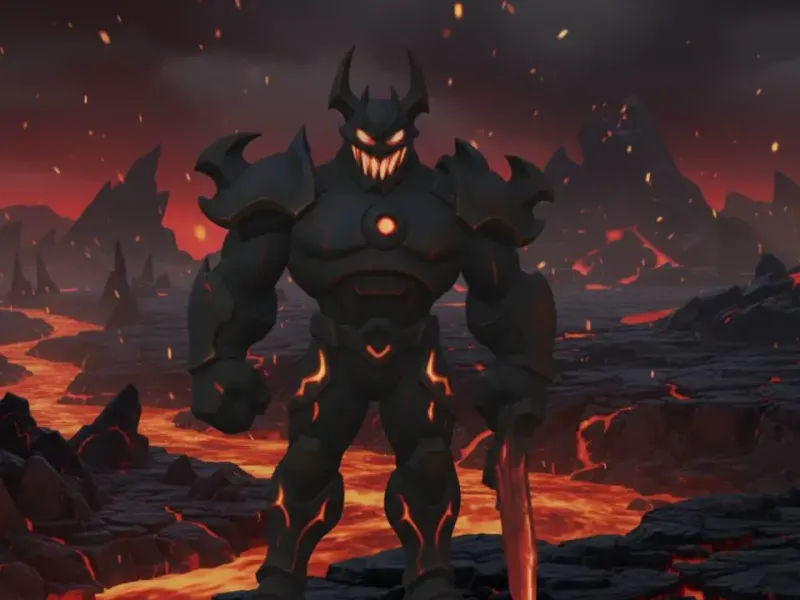 Flaming Knight