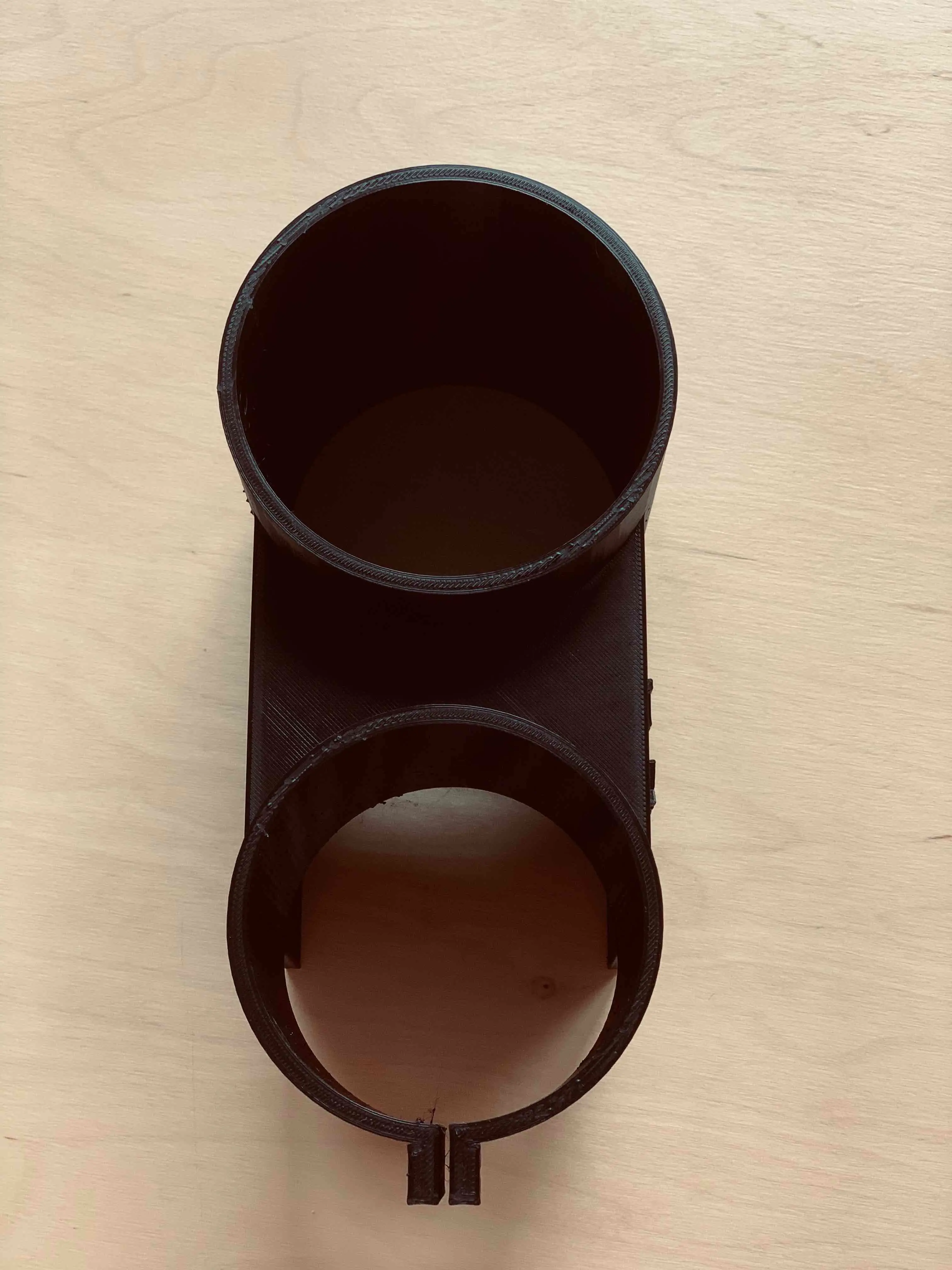 rACCORDO PER ROUTER CNC DA 80 MM A TUBO DI ASPIRAZIONE DA 100 MM