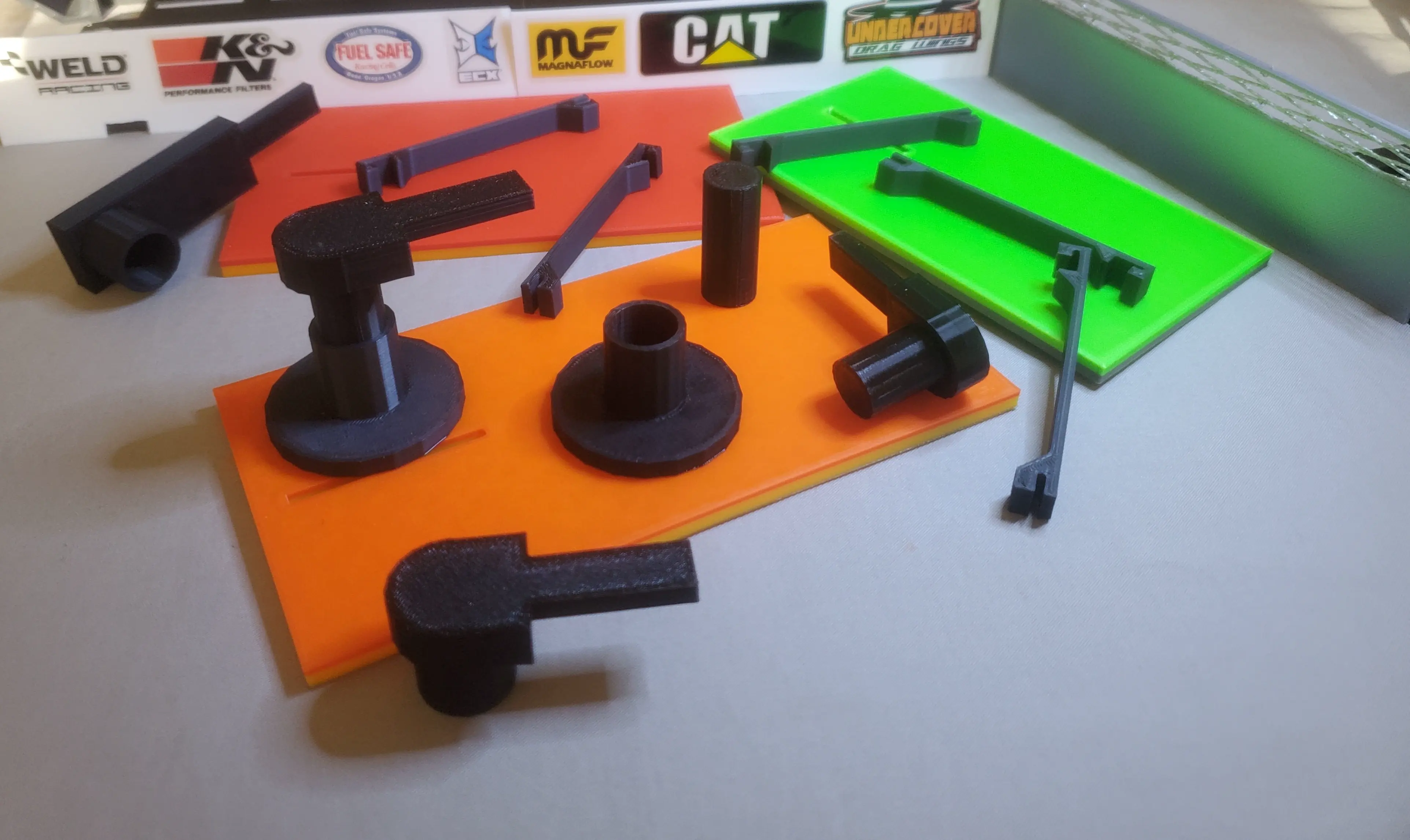 1/32 Carrera slot car track guardrails