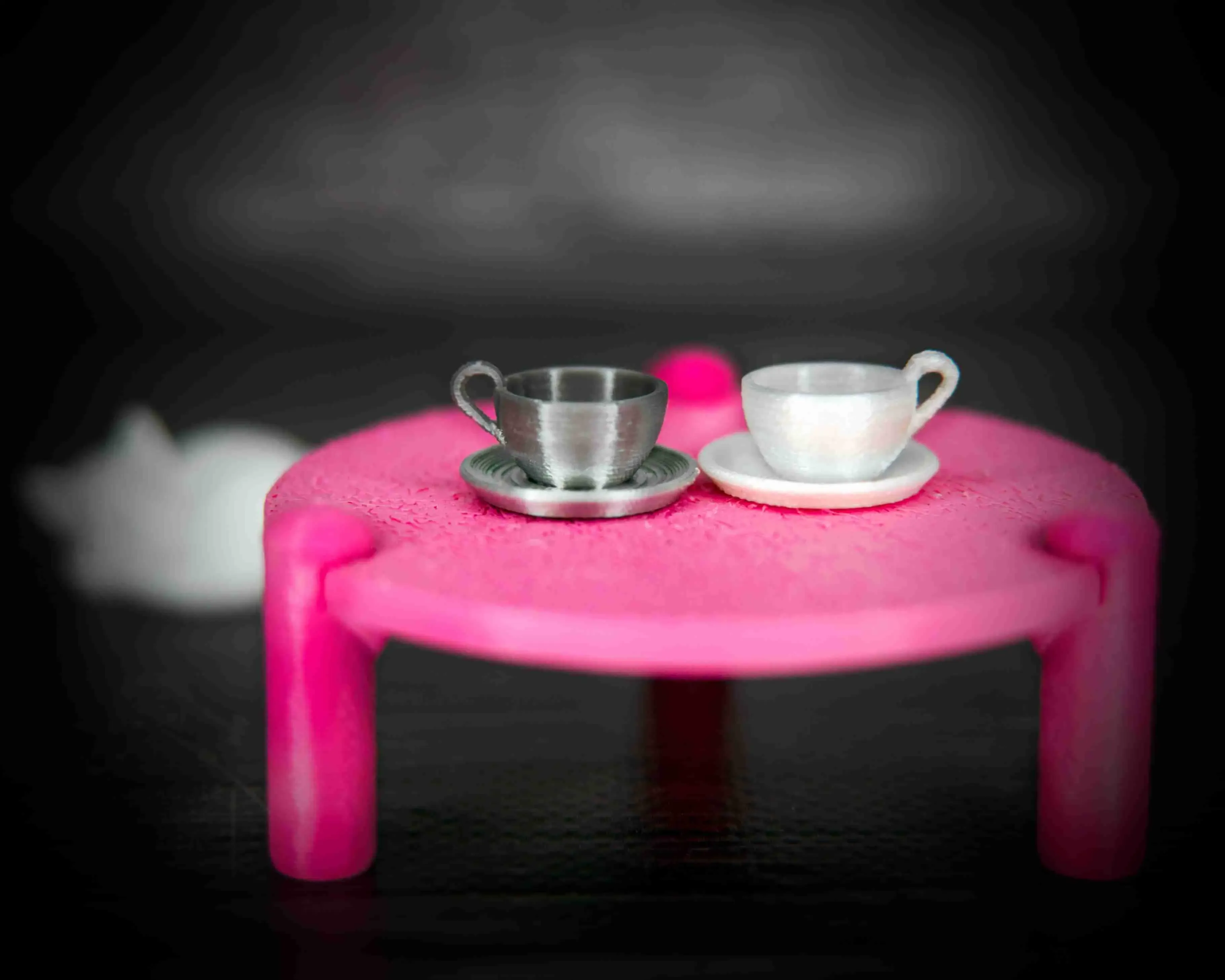 1:12 Scale Modern Miniature Dollhouse - Cup Saucer