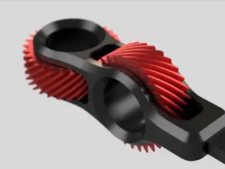 key chain fidget spinner