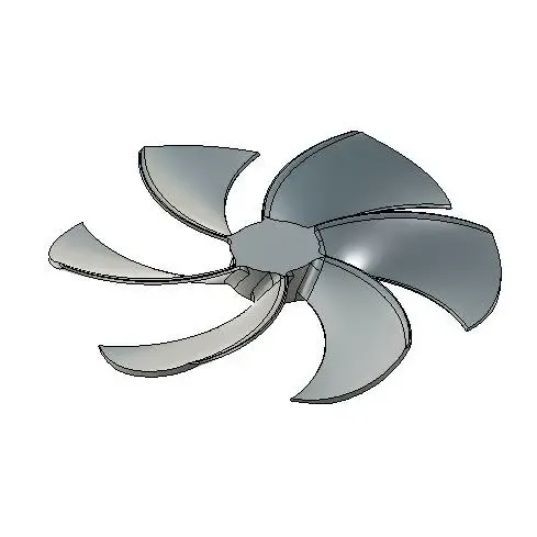 6 Blade Fan