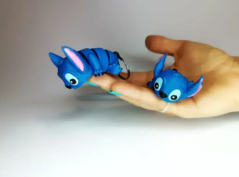Flexi Stitch Toys, Keychain, Magnet (STL+3MF)