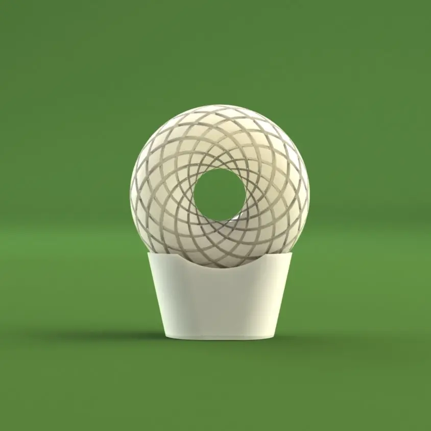 SMALL RODIN BOBIN JEWELS - 70 x 70 x 25 mm 13 TURNS