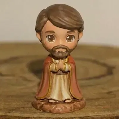 Saint Joseph figure for nativity scene