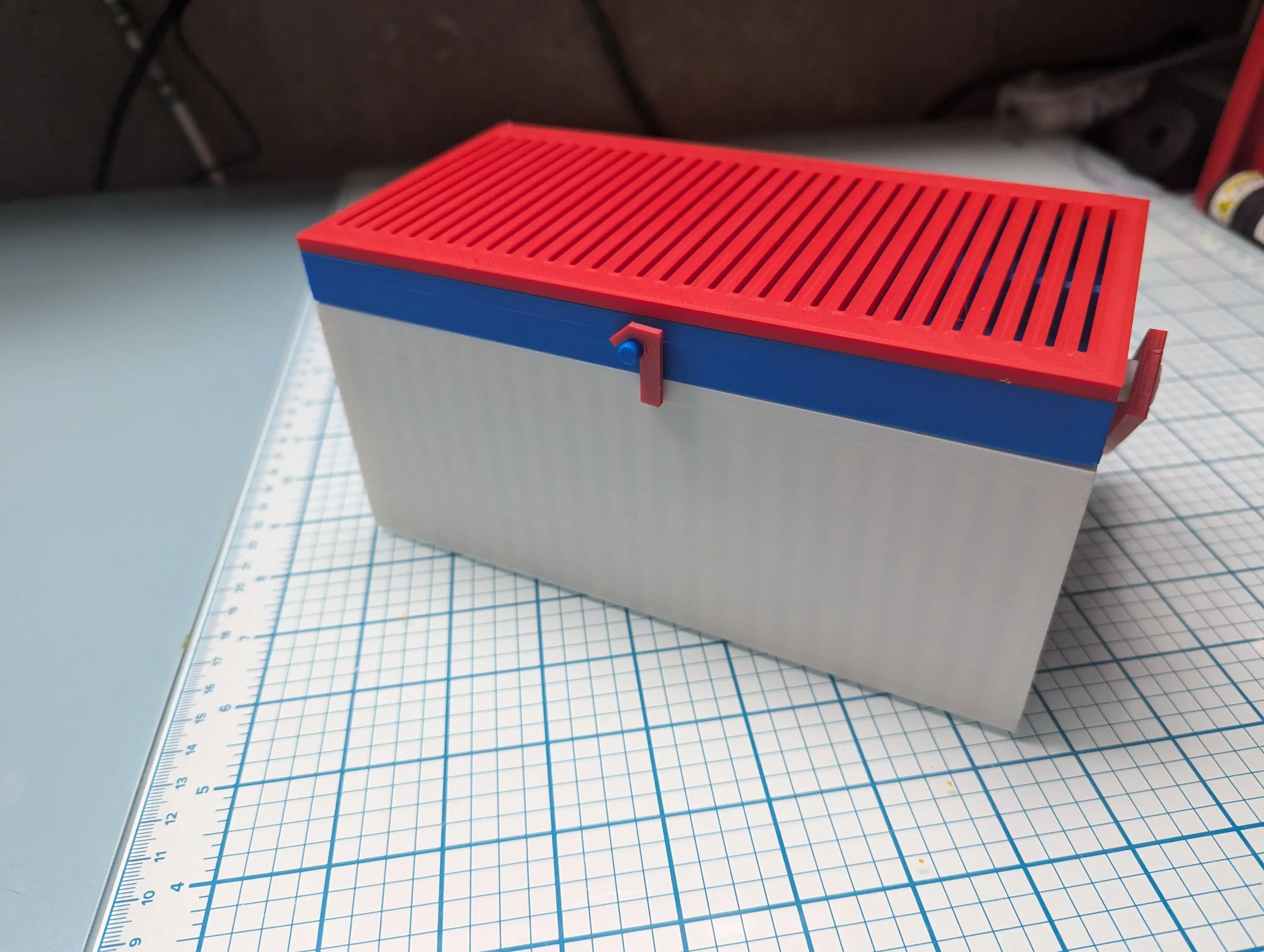 Tackle Box with Hooks, Bobber, and Lure