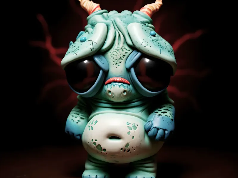 Gloomy-Grumble | Pre-Supported | Mini Terrors Collection