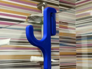 COLGADOR MAMPARA BAÑO