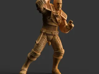 Herald statuette