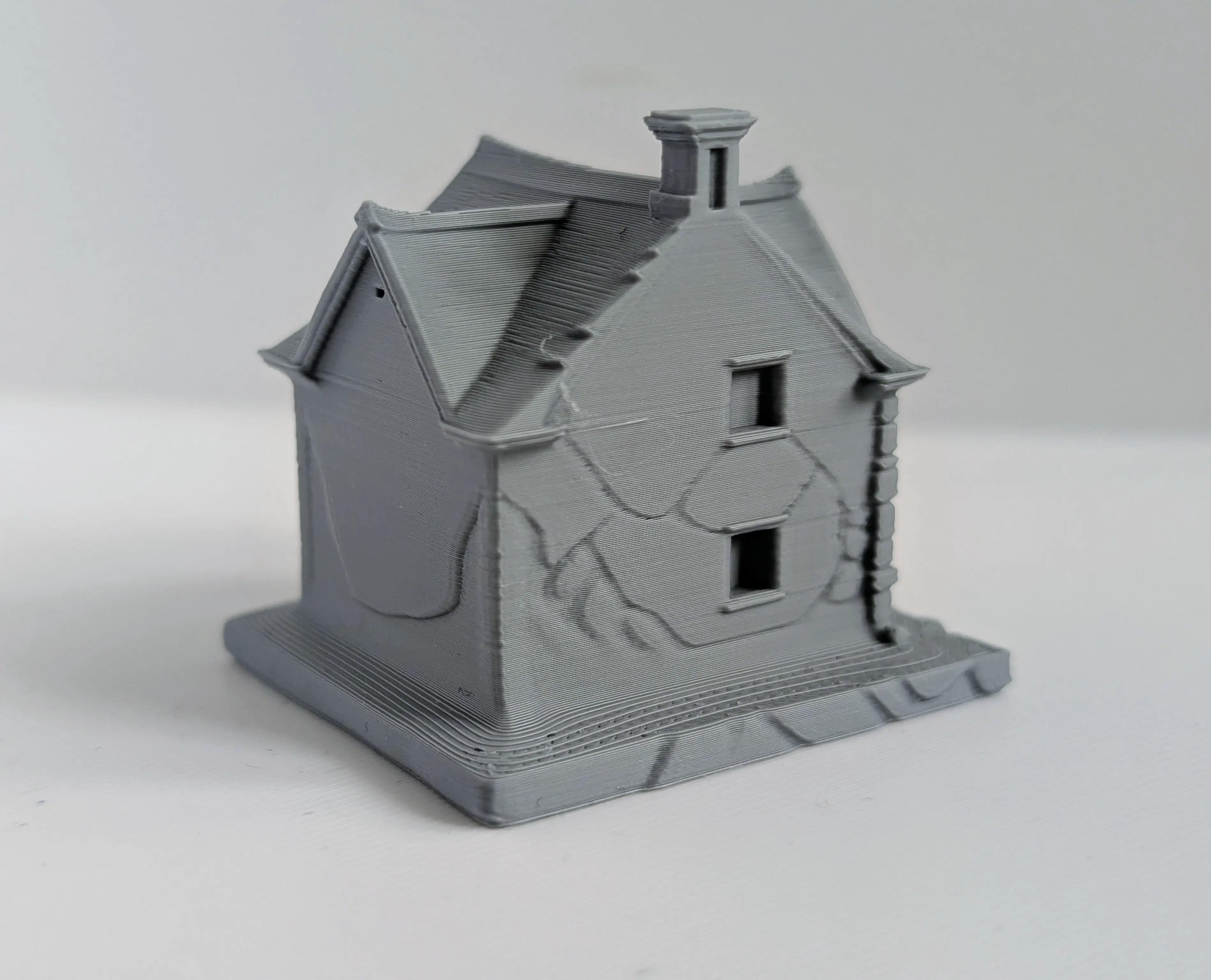 Stone Building Miniature 010