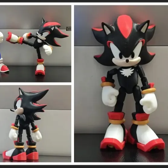 Shadow the hedgehog articulated (No Ams)