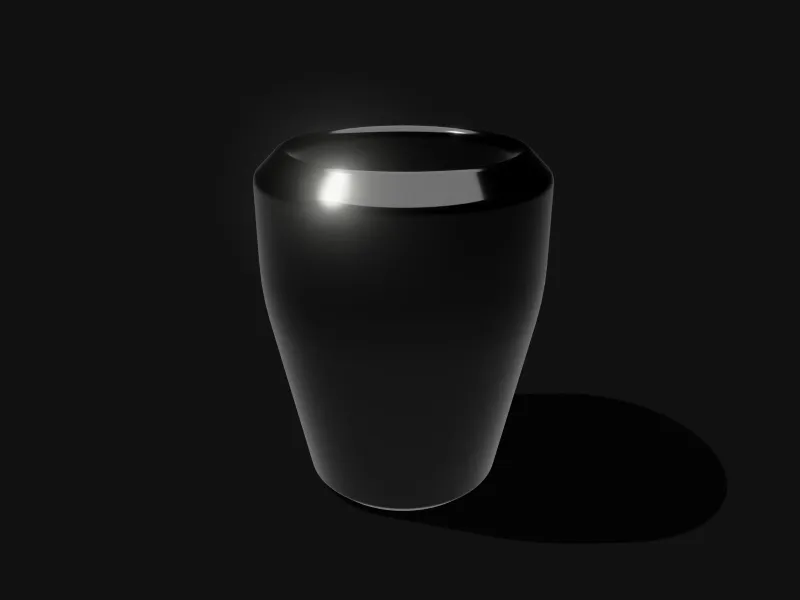 3D-Modell einer Vase