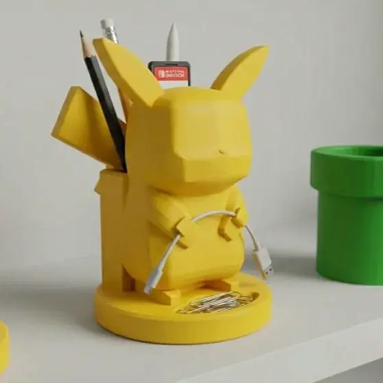Pikachu Desktop Organizer The Legendary Companion
