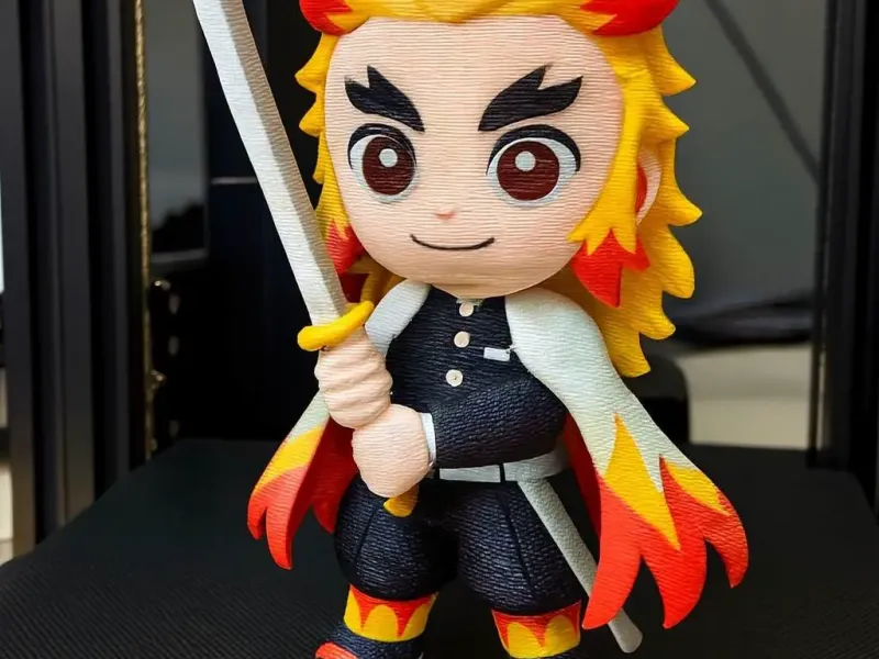 Chibi Kyojuro Rengoku