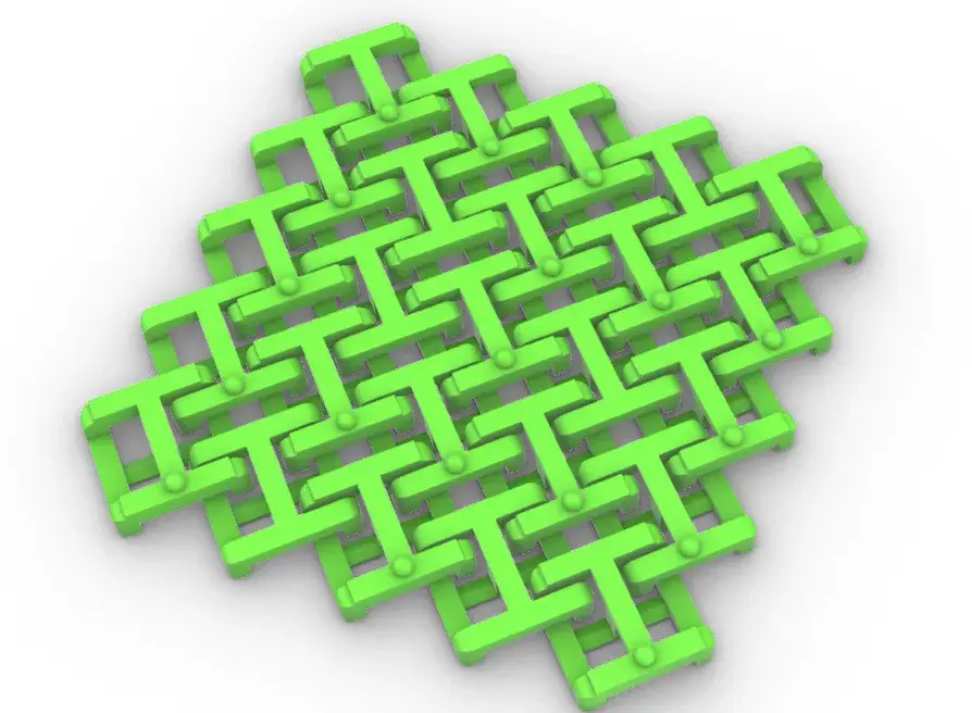 moving charm textile