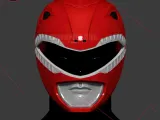 Mighty Morphin Power Ranger Cosplay Helmet - Red Ranger-0