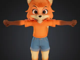 fox furry girl