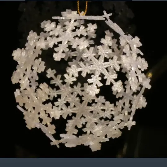 Snowflake ornament
