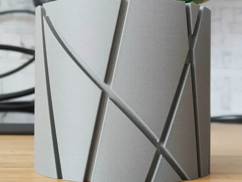 Line Plant pot and Planter - Vase mode design