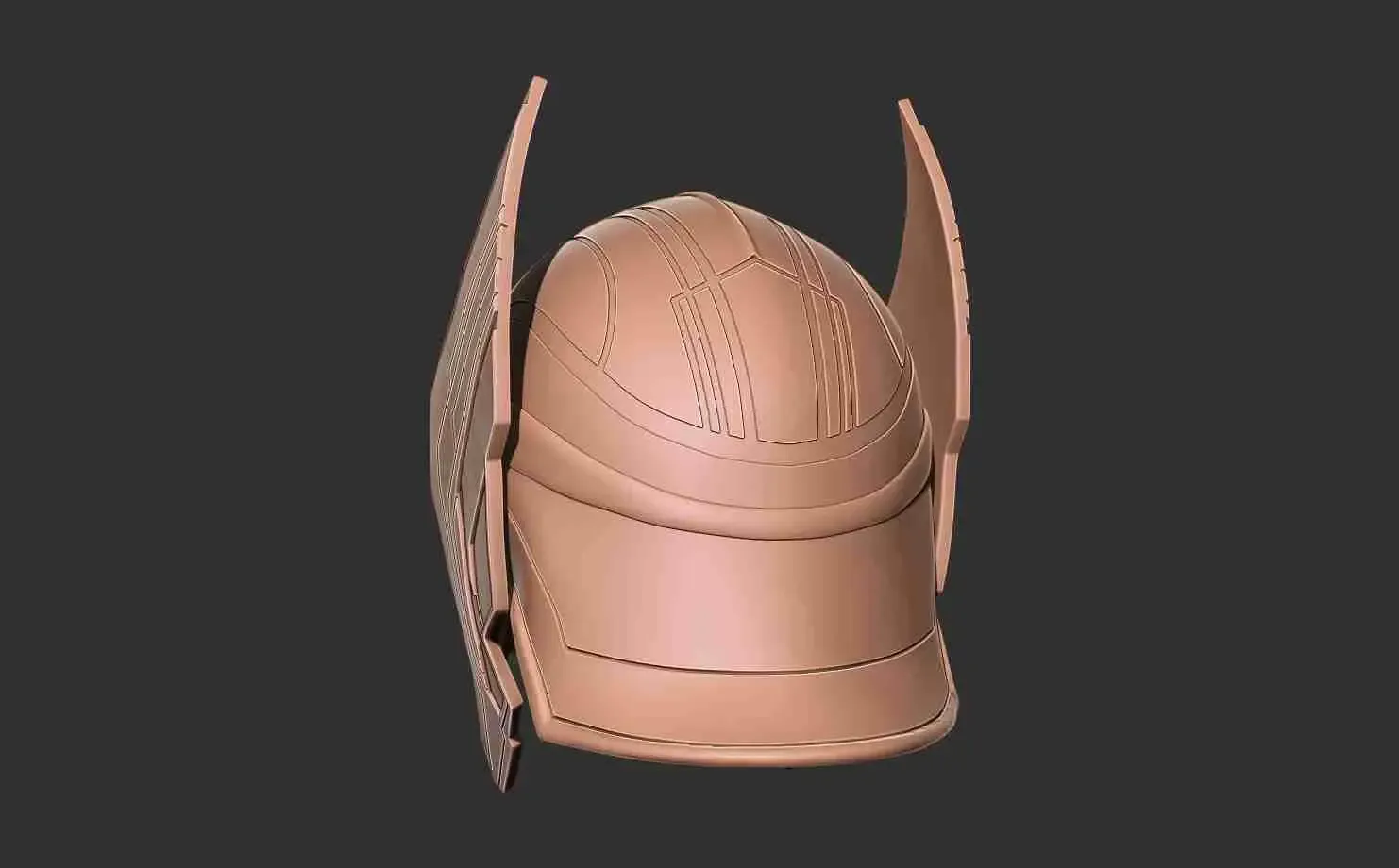 Mighty Thor Helmet - love and thunder 3D print model
