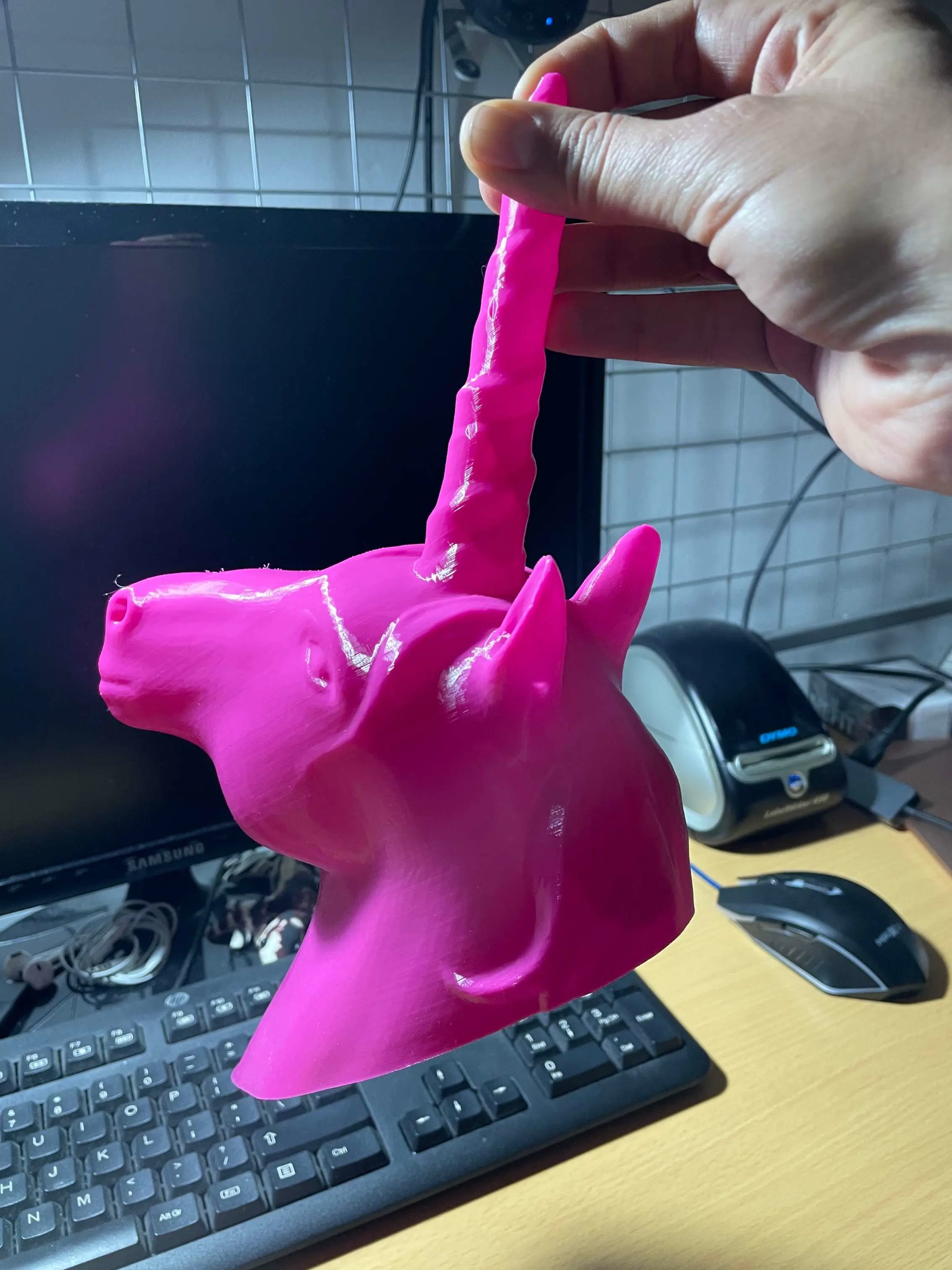 Unicorn head