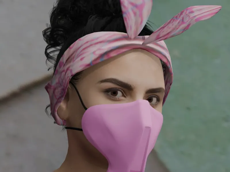 Streamlined Breather Mask
