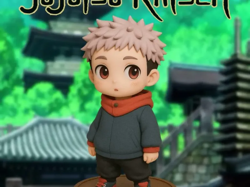 Itadori Yuji Jujutsu Kaisen Chibi