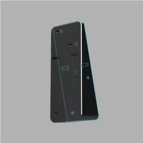 K1 series filament sensor Mount(removes harsh tube bend)