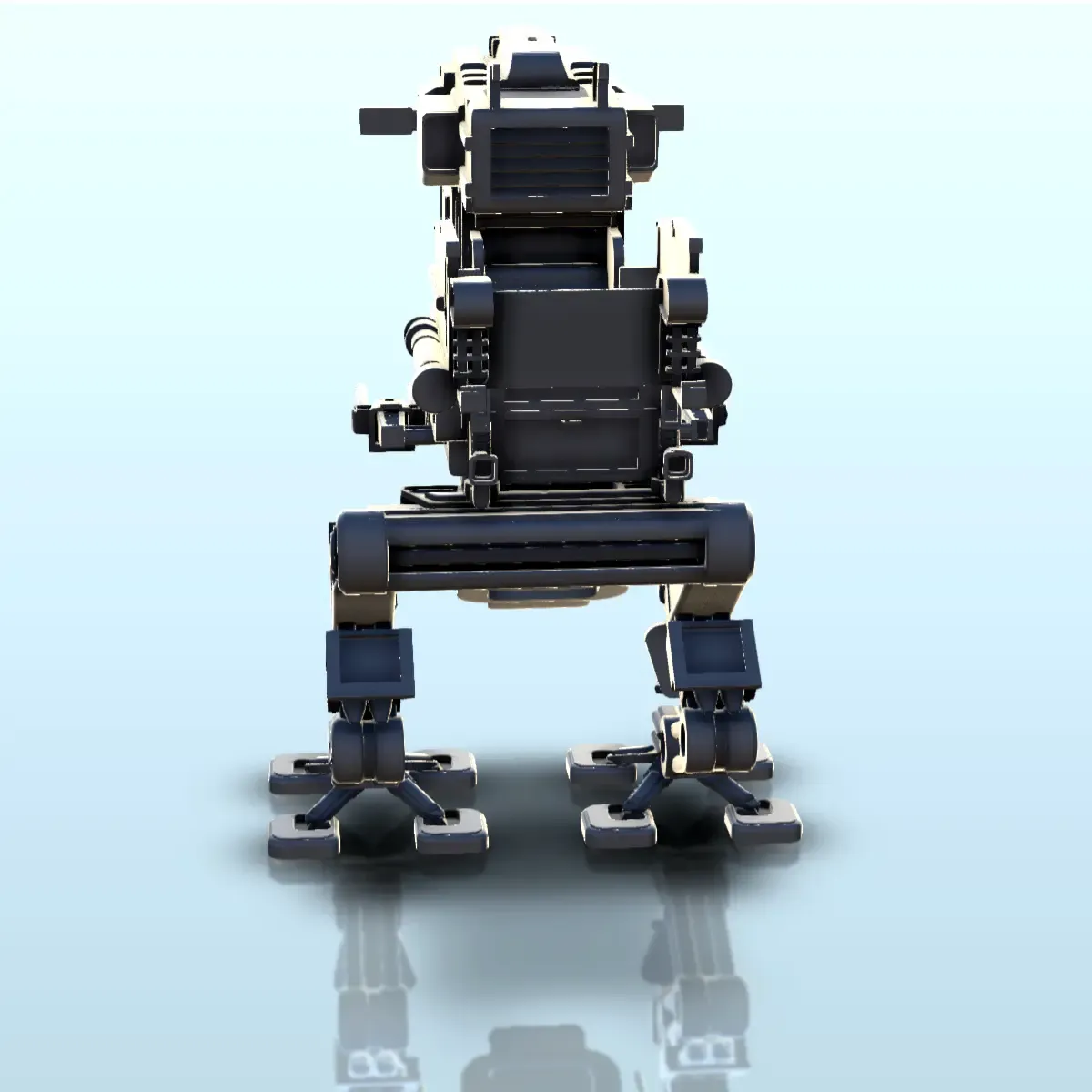 Aren combat robot (31) - sci-fi science fiction future 40k b