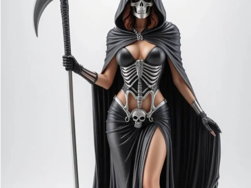 Sexy Grim Reaper Girl