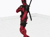 Deadpool (created with CubeMe)-0