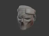 Mercenary Combat Mask 3D Printable Model-6