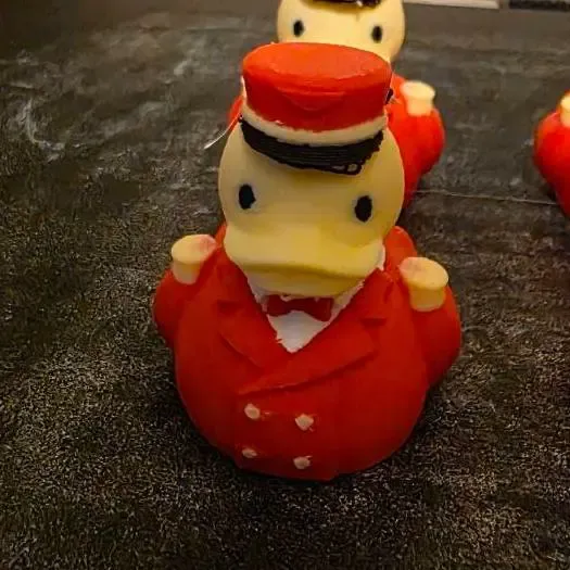 Hotel Bell Attendant Rubber Duck bellboy