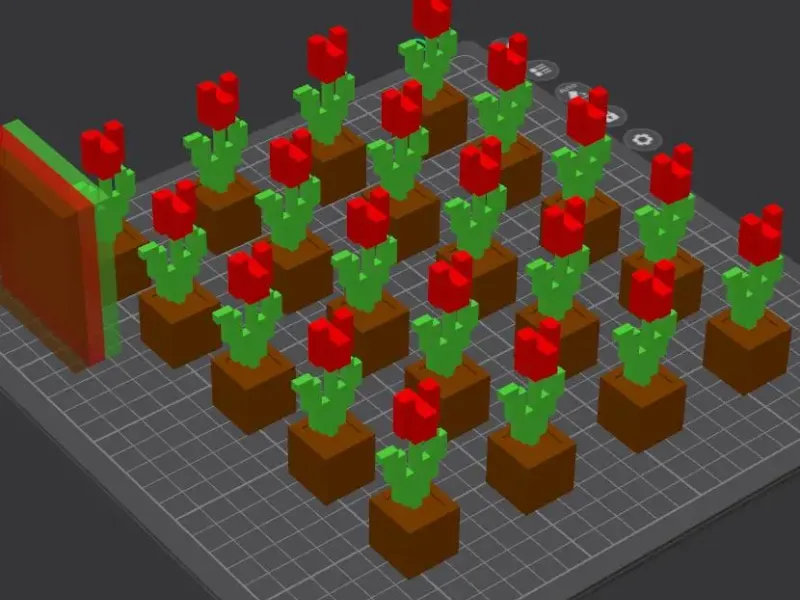 Minecraft tulip/tulipan