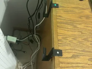 Desk Side Hook Attachment for MacBook Pro, Desk Edge Holder