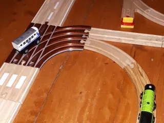 Playtive wooden roadway pieces