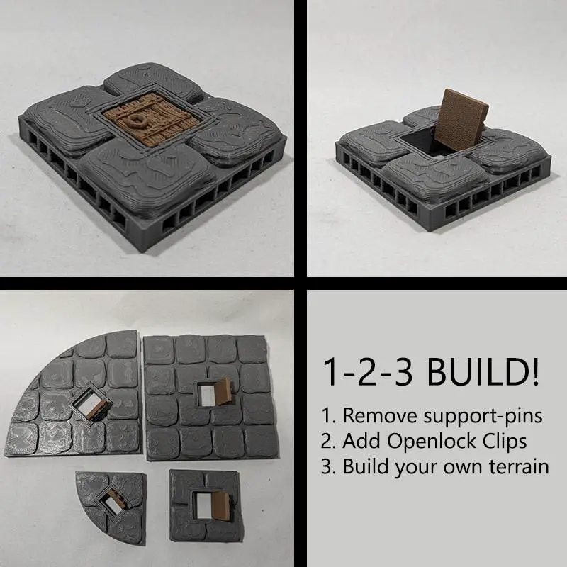 Dungeon tiles - trap doors