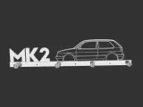 Crochet mural pour porte clés BMW M _GOLF MK3-1