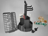 Rotating Pen Holder and Task Planner 旋转笔筒 计划打卡器-7