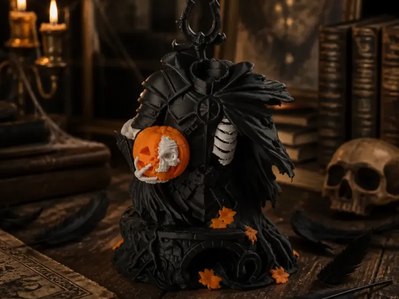 Headless Skeleton Knight - Halloween Figurine