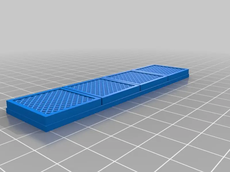 Scifi floor tiles - Meshed