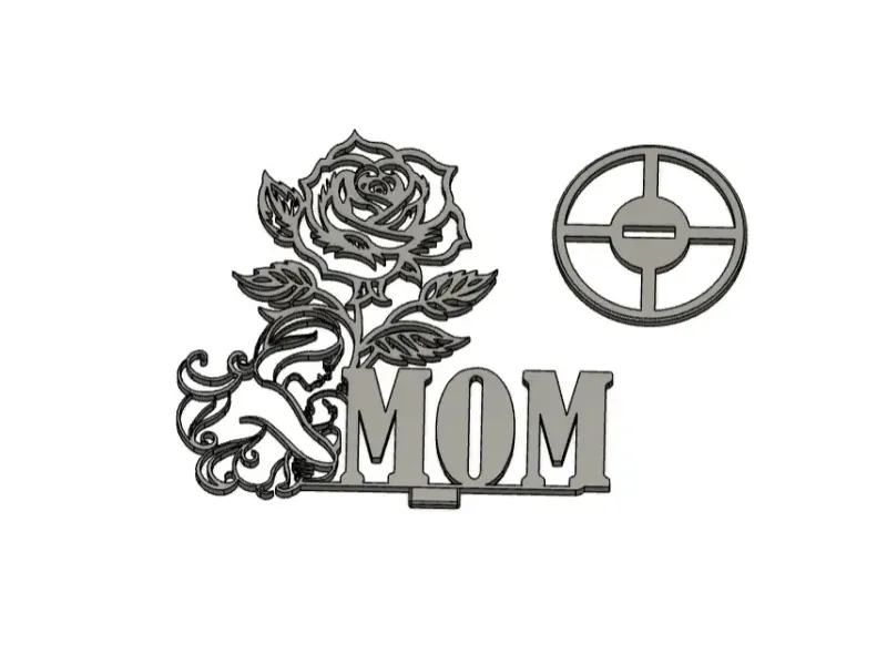 Mom Display, Stand up sign V2