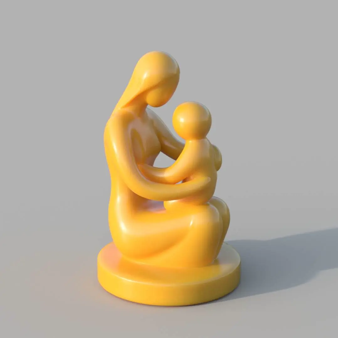 3. Mother Holding Baby – The First Embrace