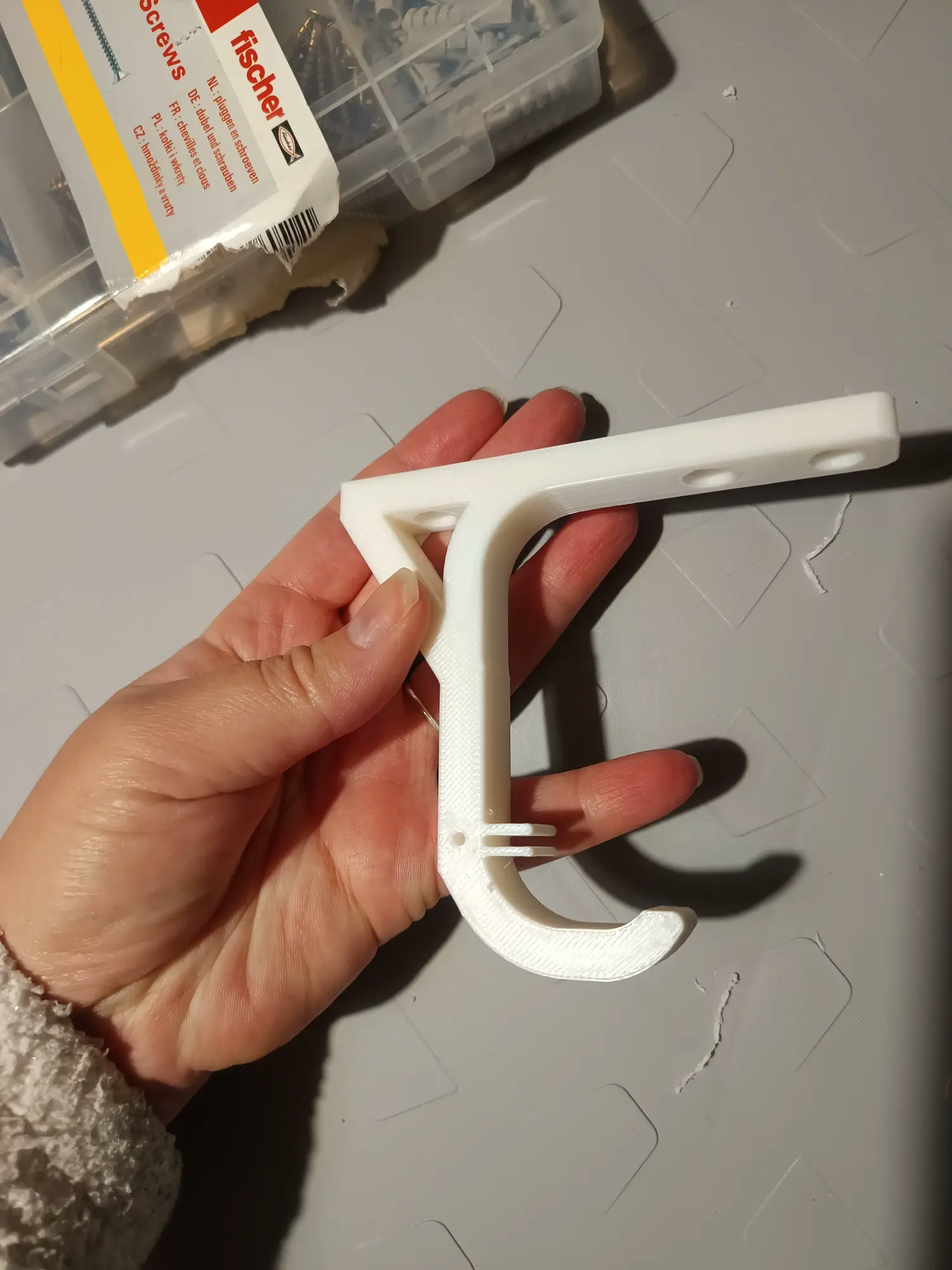 Wall Hook - Heavy-Duty Wall-Mounted Hook for Clothesline