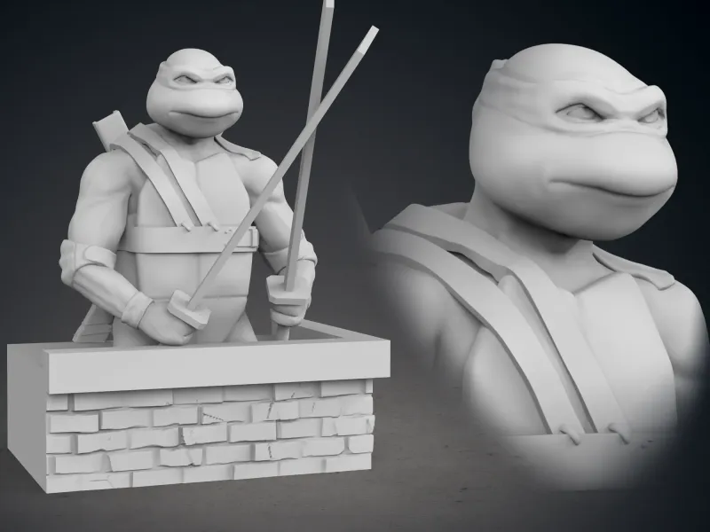 LEONARDO BUST