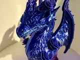 Gothic rose dragon bust-0