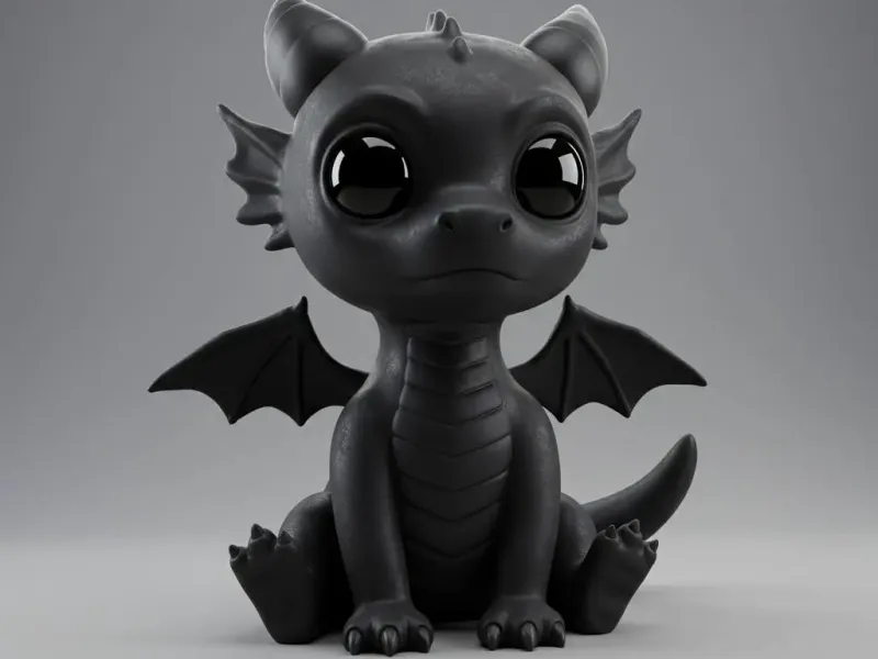 very cute dragon